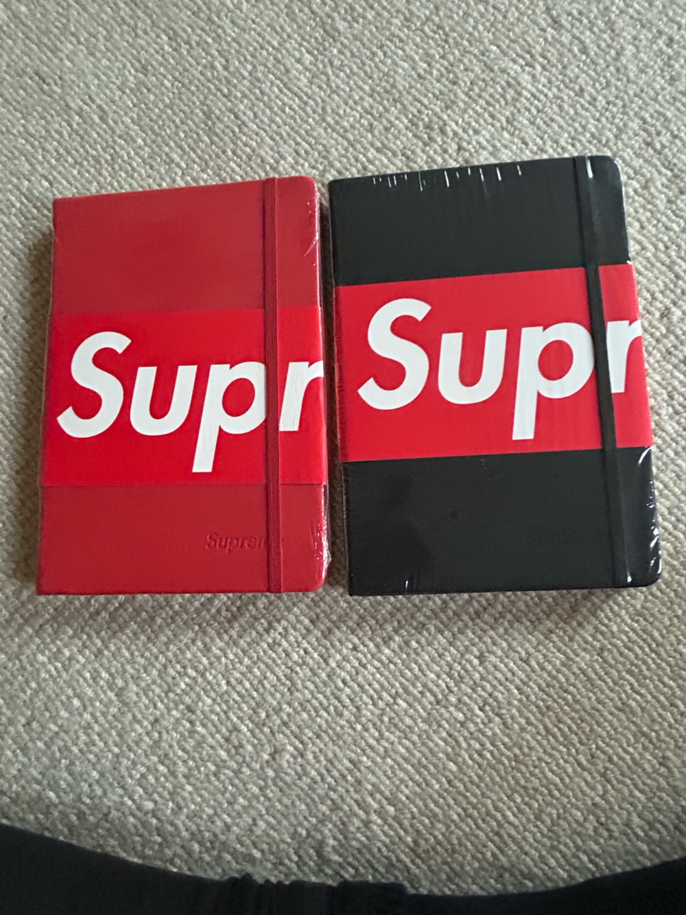 Red and Black Notebooks Set